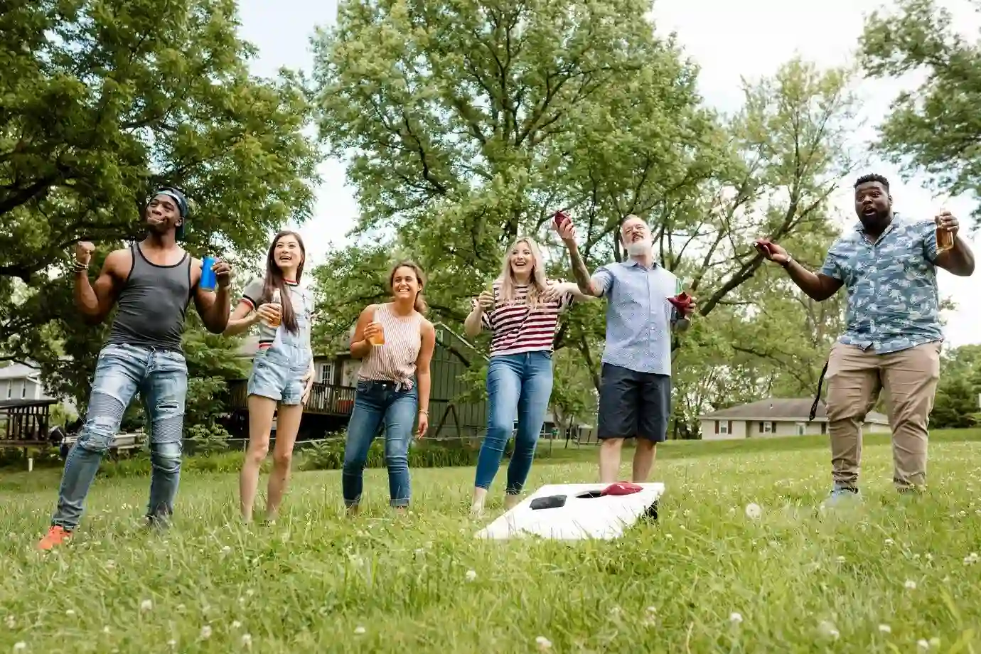 Cornhole edzés a Vegbriz Klubban